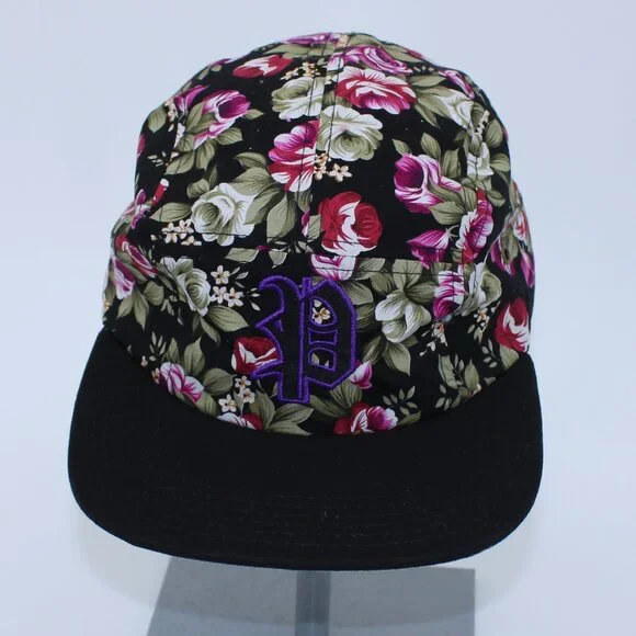 Crown 2 Tone Fashion Floral Baseball Cap - Picture 1 of 7